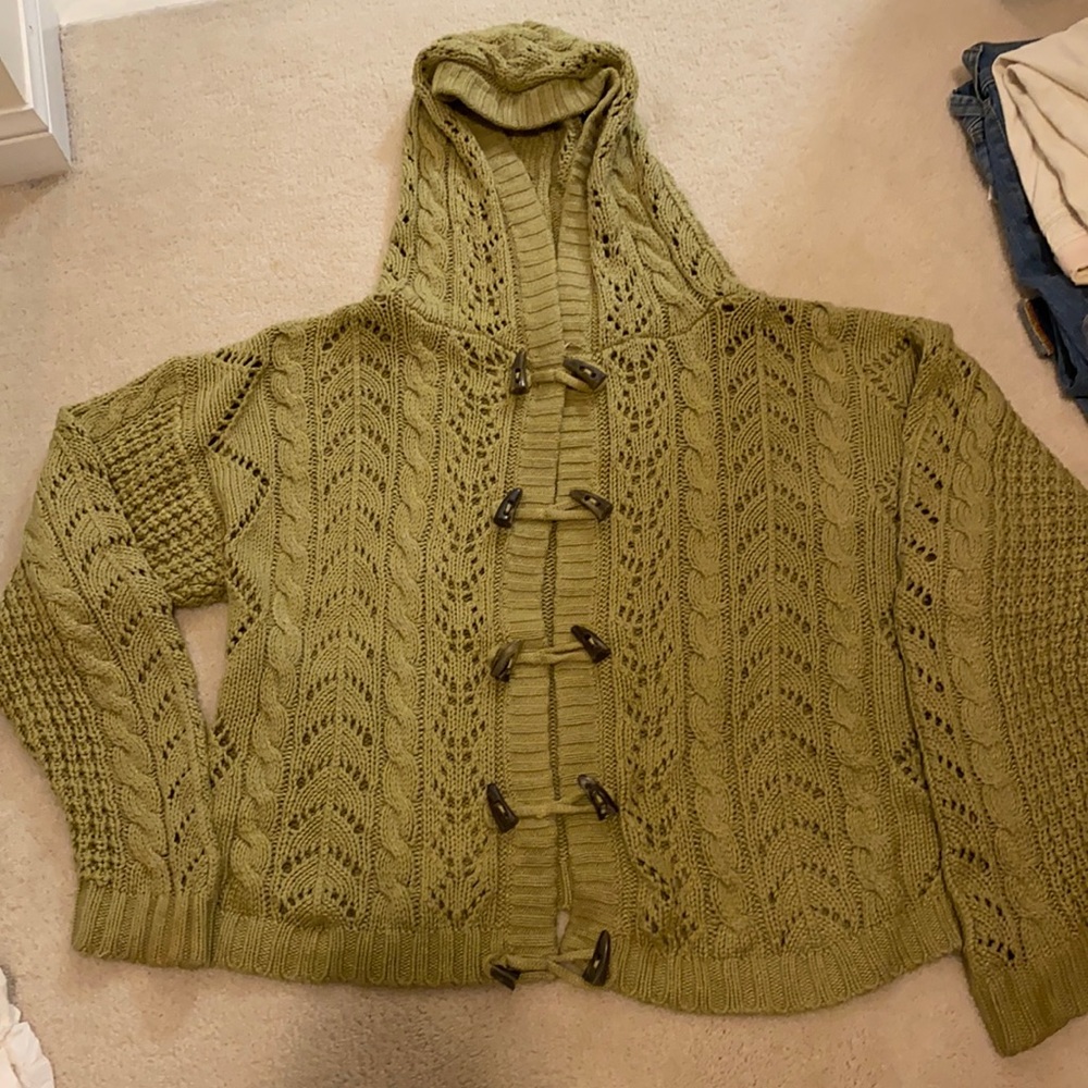 Button sweater